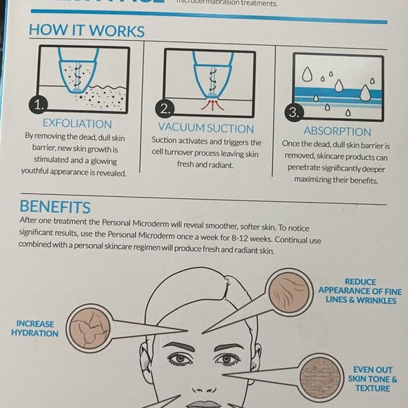 PMD Beauty PMD Personal Microderm Classic - At-Home Microdermabrasion Machine - Picture 3 of 4